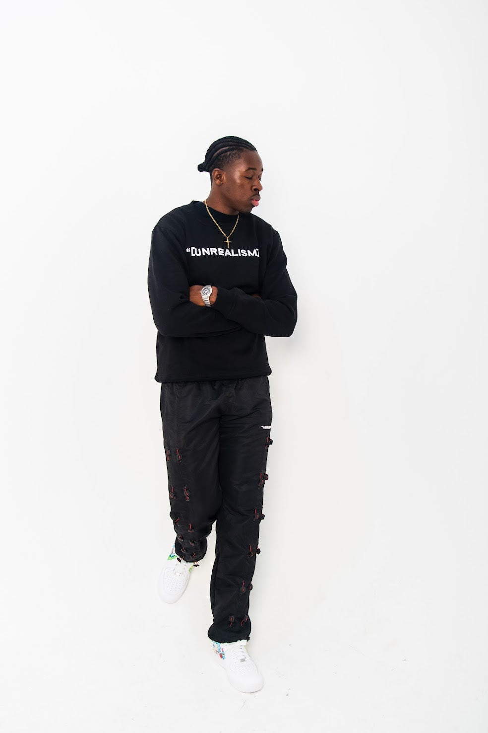 "UNREALISM" ZIP TIE GALORE  PANTS (Unisex)